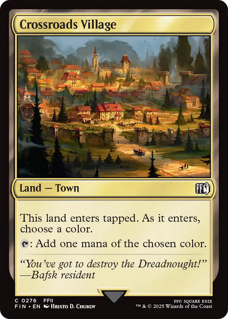 Crossroads Village - FINAL FANTASY