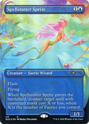 Spellstutter Sprite [Secret Lair Drop] (Borderless) Foil