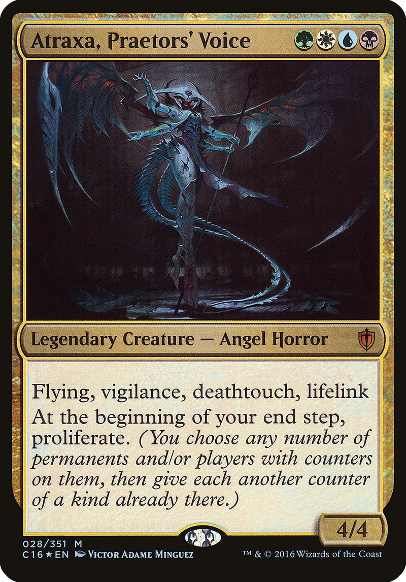 Atraxa, Praetors' Voice (Commander 2016) - Commander 2016 Oversized Foil