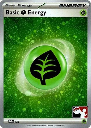 Basic Grass Energy - 9 (Cosmos Holo) [Prize Pack Series Cards] - Holofoil