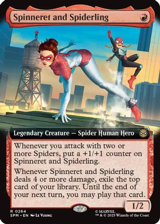 Spinneret and Spiderling (Extended Art) - [Marvel's Spider-Man]