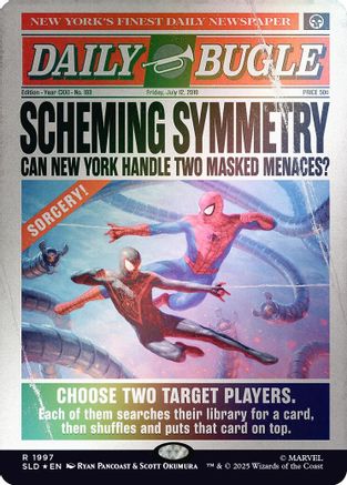 Scheming Symmetry (1997) (Rainbow Foil) [Secret Lair Drop Series] Foil