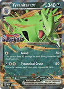 Tyranitar ex (Prismatic Evolutions Stamp) 064 [Miscellaneous Cards & Products]  - Holofoil