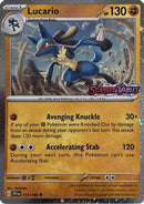 Lucario (Scarlet & Violet Stamp) 114 [Miscellaneous Cards & Products]  - Holofoil