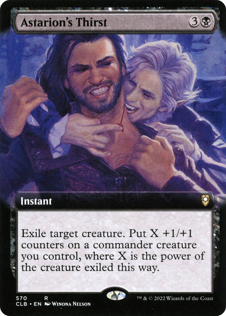 Astarion's Thirst (Extended Art) - Commander Legends: Battle for Baldur's Gate: (Extended Art)