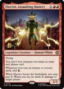 Electro, Assaulting Battery [Prerelease Cards] Foil