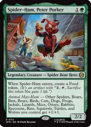 Spider-Ham, Peter Porker - [Prerelease Cards] Foil