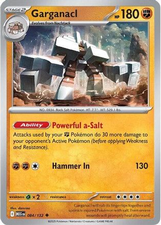 Garganacl 084/132 [ME01 Mega Evolution]