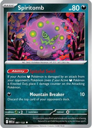 Spiritomb 087/132 [ME01 Mega Evolution]