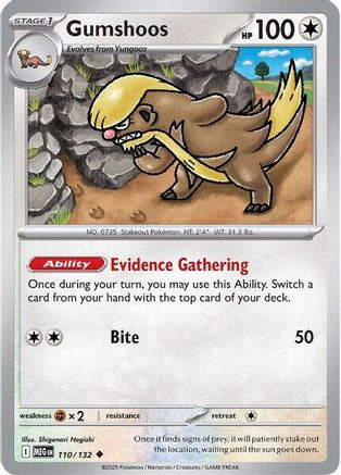 Gumshoos 110/132 [ME01 Mega Evolution]