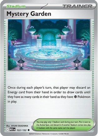 Mystery Garden (122/132) [Mega Evolution: Base Set]