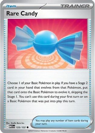 Rare Candy 125/132 [ME01 Mega Evolution]