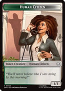 Human Citizen // Treasure Double-Sided Token [Marvel's Spider-Man]