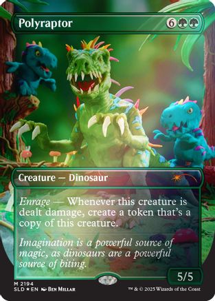Polyraptor (Rainbow Foil) [Secret Lair Drop Series] Foil
