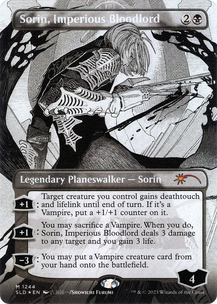 Sorin, Imperious Bloodlord (Borderless) [Secret Lair Drop] Foil