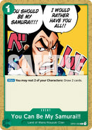You Can Be My Samurai!! (Reprint) [Premium Booster -The Best- Vol. 2]