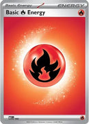 Basic Fire Energy 002  - Reverse Holofoil MEE Mega Evolution Energies - Common