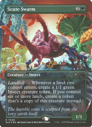 Scute Swarm (Rainbow Foil) [Secret Lair Drop Series] Foil