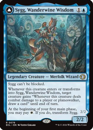 Sygg, Wanderwine Wisdom [Lorwyn Eclipsed]
