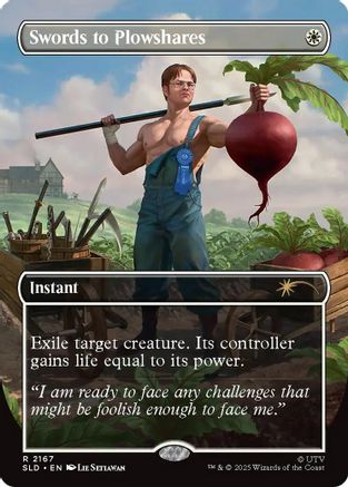 Swords to Plowshares (2167) [Secret Lair Drop Series]