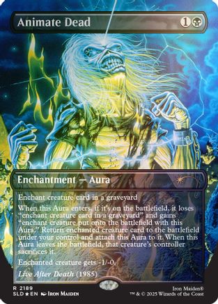 Animate Dead (Rainbow Foil) [Secret Lair Drop Series] Foil