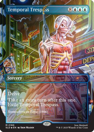 Temporal Trespass (Rainbow Foil) [Secret Lair Drop Series] Foil