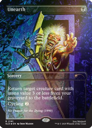 Unearth (Rainbow Foil) [Secret Lair Drop Series] Foil