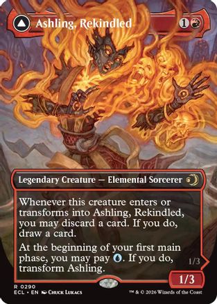 Ashling, Rekindled (Borderless) - Lorwyn Eclipsed