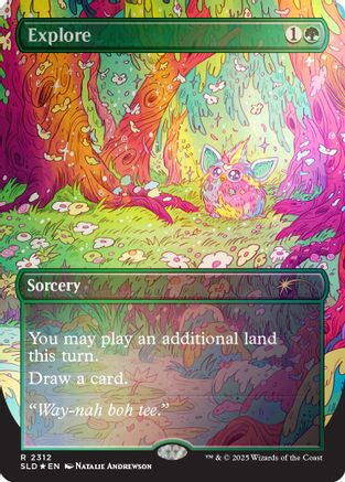 Explore (2312) (Rainbow Foil) [Secret Lair Drop Series] Foil