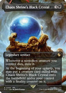 Chaos Shrine's Black Crystal (Borderless) - Commander: FINAL FANTASY