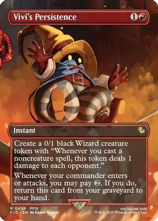 Vivi's Persistence (Borderless) [Commander: FINAL FANTASY]