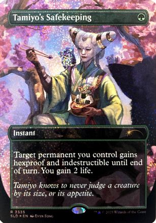 Tamiyo's Safekeeping (Confetti Foil) [Secret Lair Drop Series] Foil