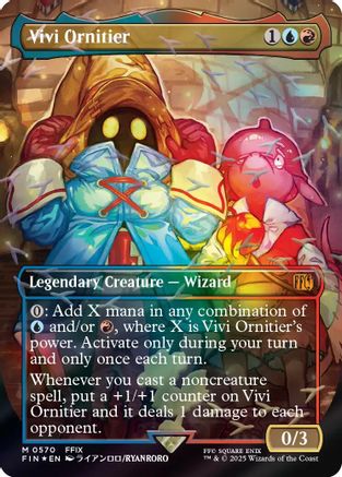 Vivi Ornitier (Borderless) (Chocobo Track Foil) [FINAL FANTASY]