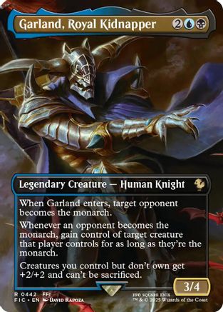 Garland, Royal Kidnapper (Borderless) [Commander: FINAL FANTASY]