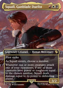 Squall, Gunblade Duelist (Borderless) [FINAL FANTASY Commander]