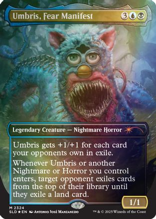 Umbris, Fear Manifest (Rainbow Foil) [Secret Lair Drop Series] Foil