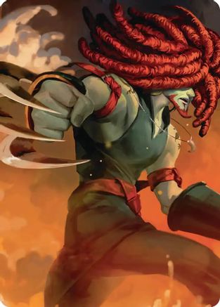 Amarant Coral Scene Art Card - Art Series: FINAL FANTASY