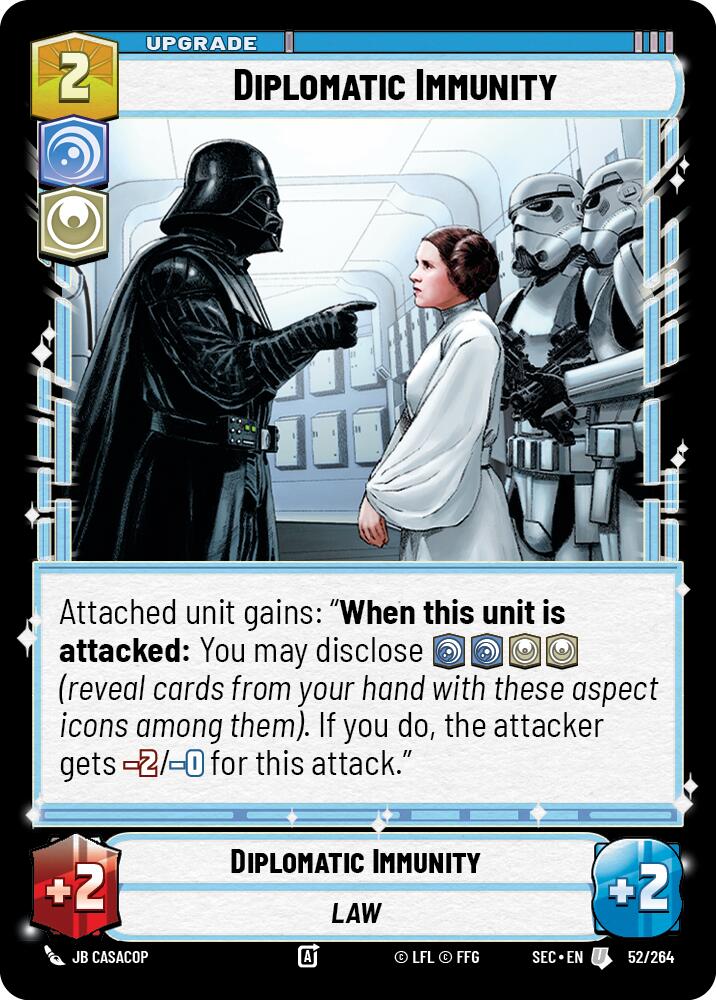 Diplomatic Immunity (52/264) (52/264) [Secrets of Power]