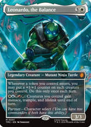 Leonardo, the Balance (Borderless) [Teenage Mutant Ninja Turtles Commander]