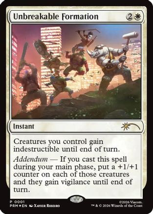 Unbreakable Formation [Media Promos]