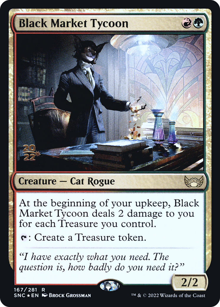 Black Market Tycoon - Streets of New Capenna Promos Foil