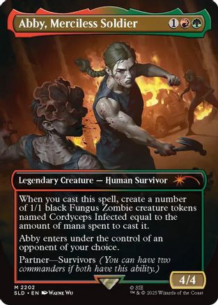 Abby, Merciless Soldier - Secret Lair Drop Series