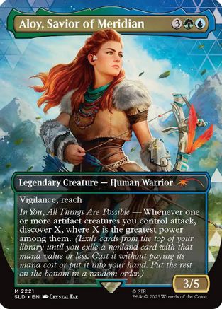Aloy, Savior of Meridian - Secret Lair Drop Series