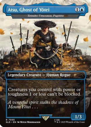 Atsu, Ghost of Yotei - Tetsuko Umezawa, Fugitive - Secret Lair Drop Series