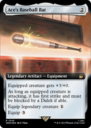 Ace's Baseball Bat (Extended Art) (Surge Foil) - Doctor Who: (Extended Art) Foil