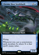 Chrome Host Seedshark (Extended Art): (Extended Art) [March of the Machine]