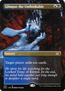 Glimpse the Unthinkable (Borderless) [Double Masters 2022]