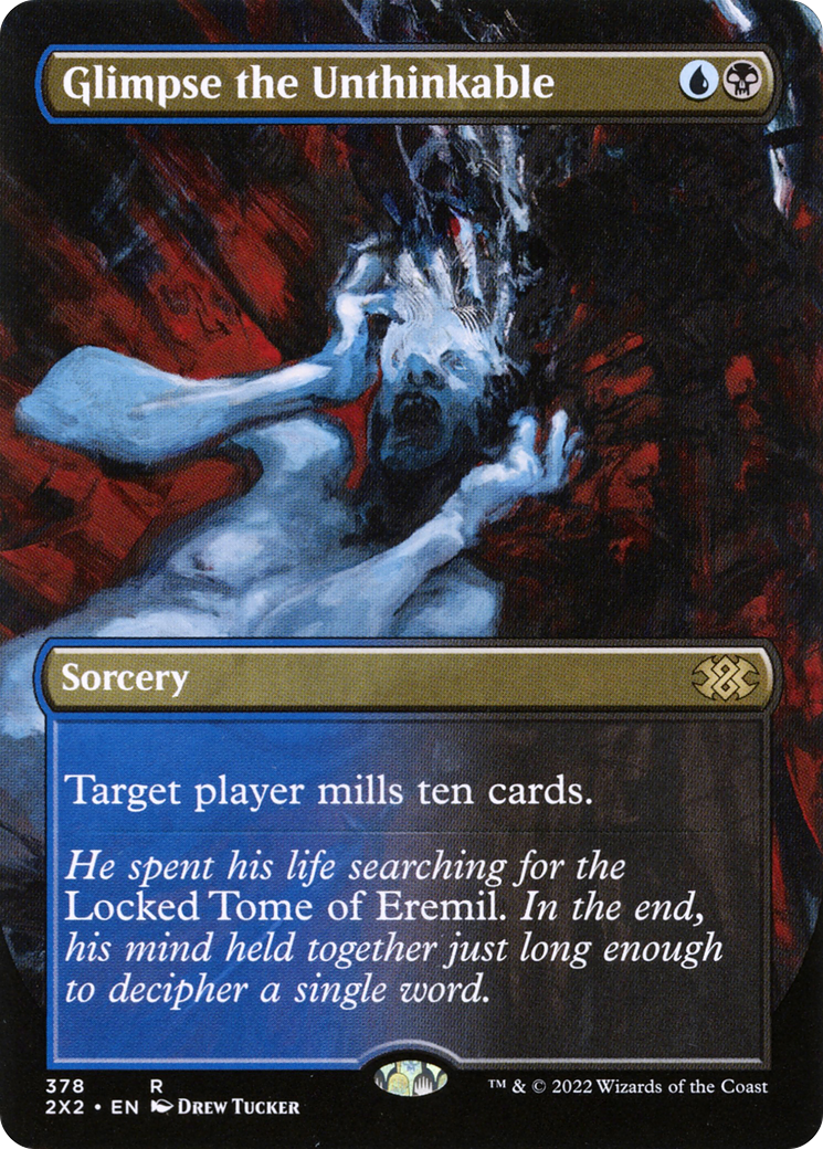 Glimpse the Unthinkable (Borderless) [Double Masters 2022]