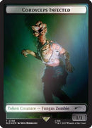 Cordyceps Infected Token (2206) (Rainbow Foil) [Secret Lair Drop Series] Foil
