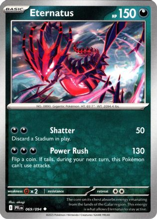 Eternatus 069 [ME02 Phantasmal Flames]  - Reverse Holofoil